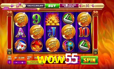 wow55: Jogos de Caça-Níqueis-Altas Recompensas, Roleta-Velocidade, Blackjack-Desafios Máximos